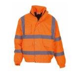 Hi-Vis Classic Bomber Jacket (HVP211) - Yoko YK043 – view 2