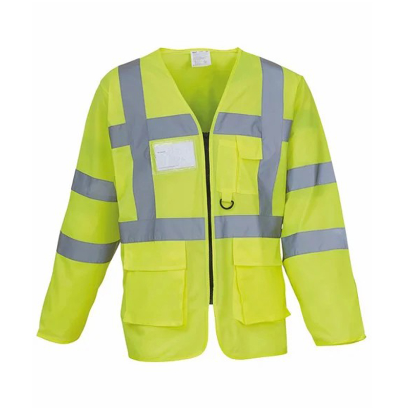 Hi-vis executive long sleeve waistcoat