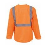 HI-VIS EXECUTIVE LONG SLEEVE WAISTCOAT (HVJ800) – YOKO YK014 (3)