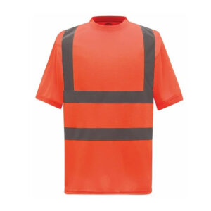 HI-VIS SHORT SLEEVE T-SHIRT (HVJ410) – YOKO YK025