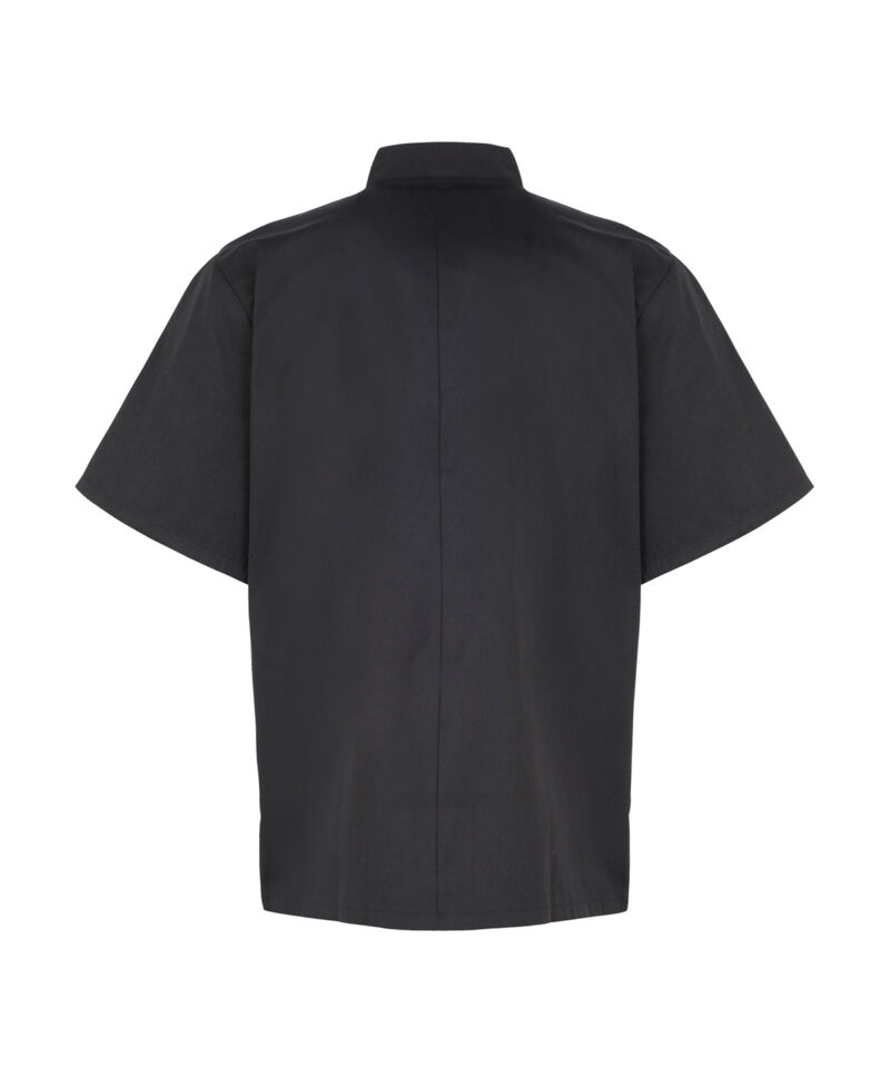 Short Sleeve Chef's Jacket Back View