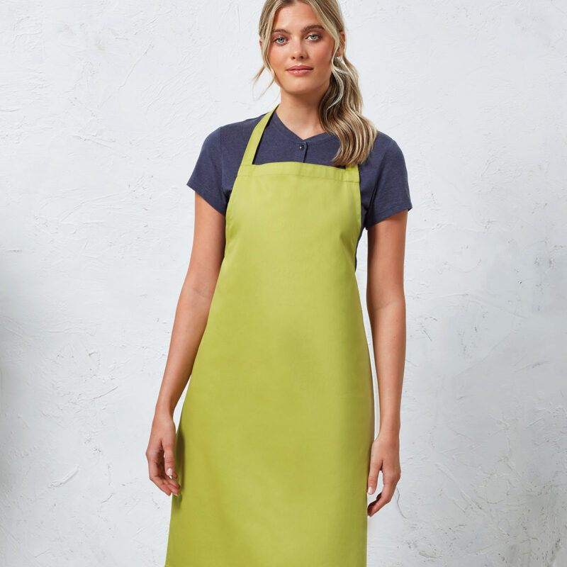 100% Organic Cotton Bib Apron