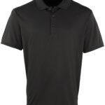 Coolcheckerp polo black
