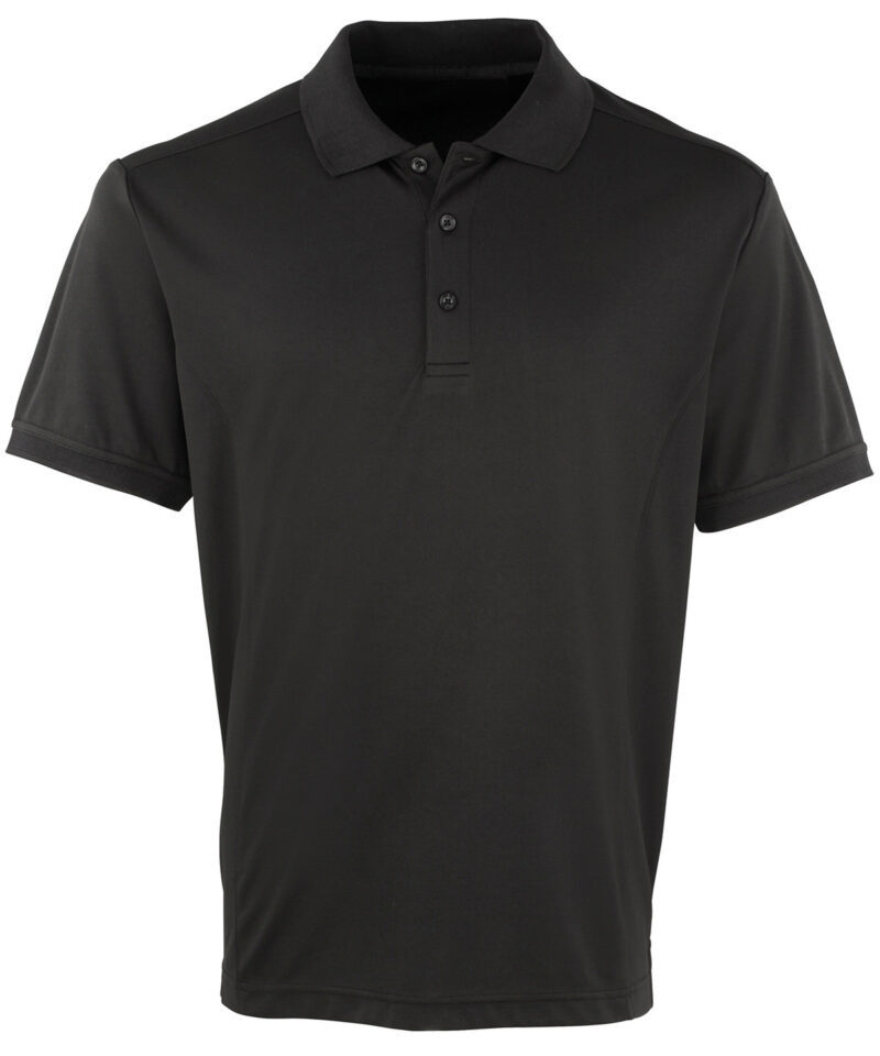 Coolcheckerp polo black