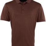 Coolcheckerp polo brown