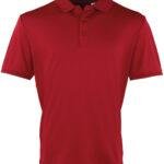 Coolcheckerp polo burgundy