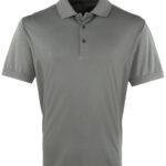 Coolcheckerp polo darkgrey