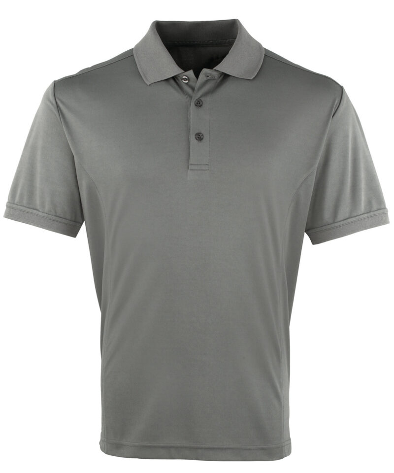 Coolcheckerp polo darkgrey