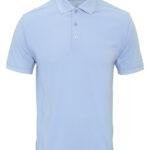 Coolcheckerp polo lightblue