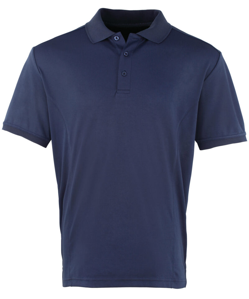 Coolcheckerp polo navy