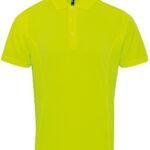 Coolcheckerp polo neonyellow