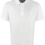 Coolcheckerp polo white