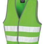 Core junior safety vest lime