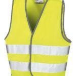Core junior safety vest yellow
