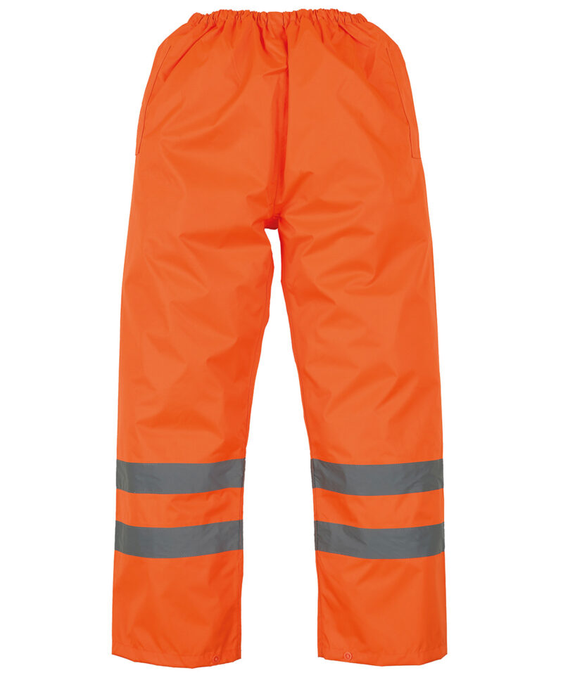 Hi-vis waterproof over trousers 1.0 orange