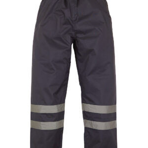Hi-vis waterproof overtrousers (HVS461) navy