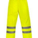 Hi-vis waterproof overtrousers (HVS461) yellow