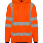 High visibility hoodie Orange