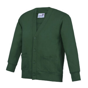 Kids Academy cardigan green 1