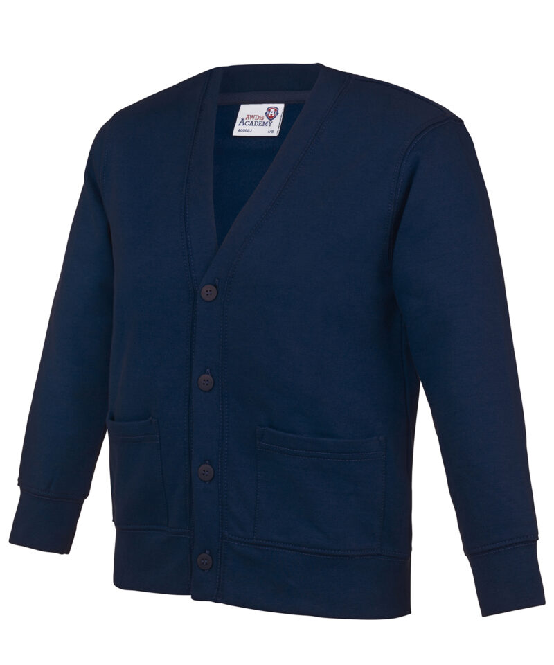 Kids Academy cardigan navy