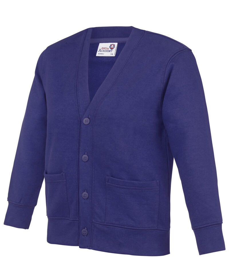 Kids Academy cardigan purple