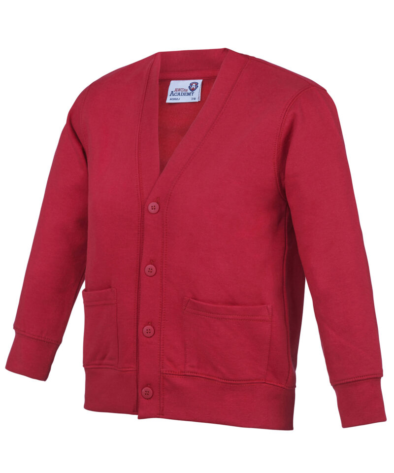 Kids Academy cardigan red