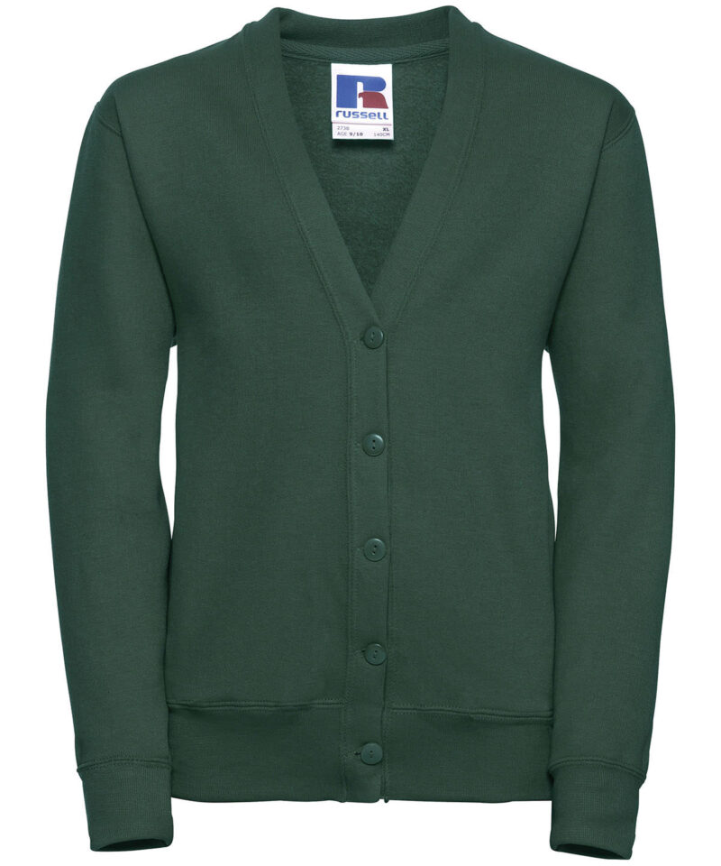 Kids cardigan green