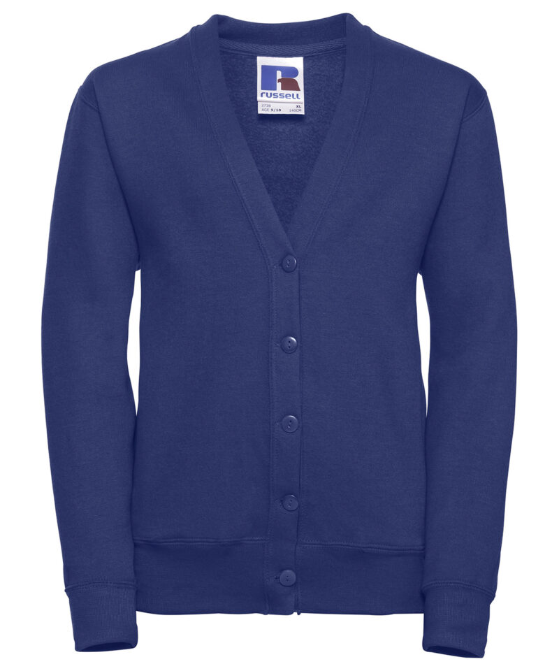 Kids cardigan royal blue