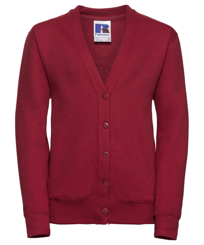 Kids cardigan red