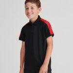 Kids-contrast-panel-polo