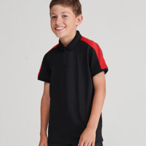 Kids-contrast-panel-polo