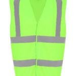 Kids waistcoat Lime green