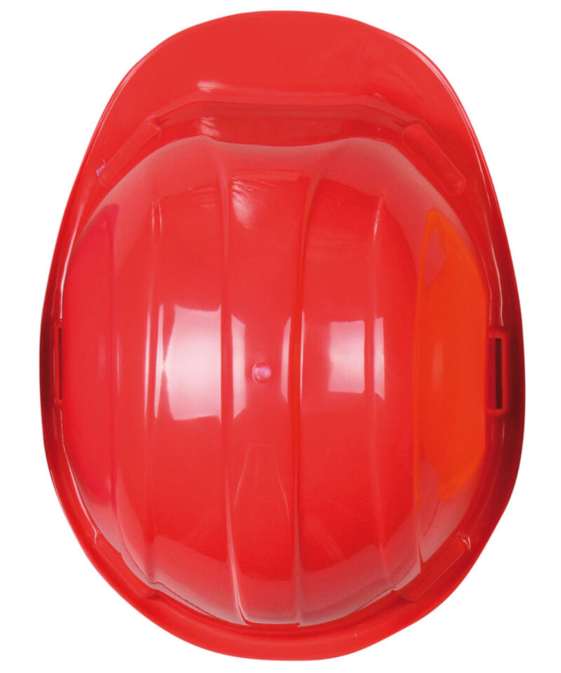 Safety helmet top view