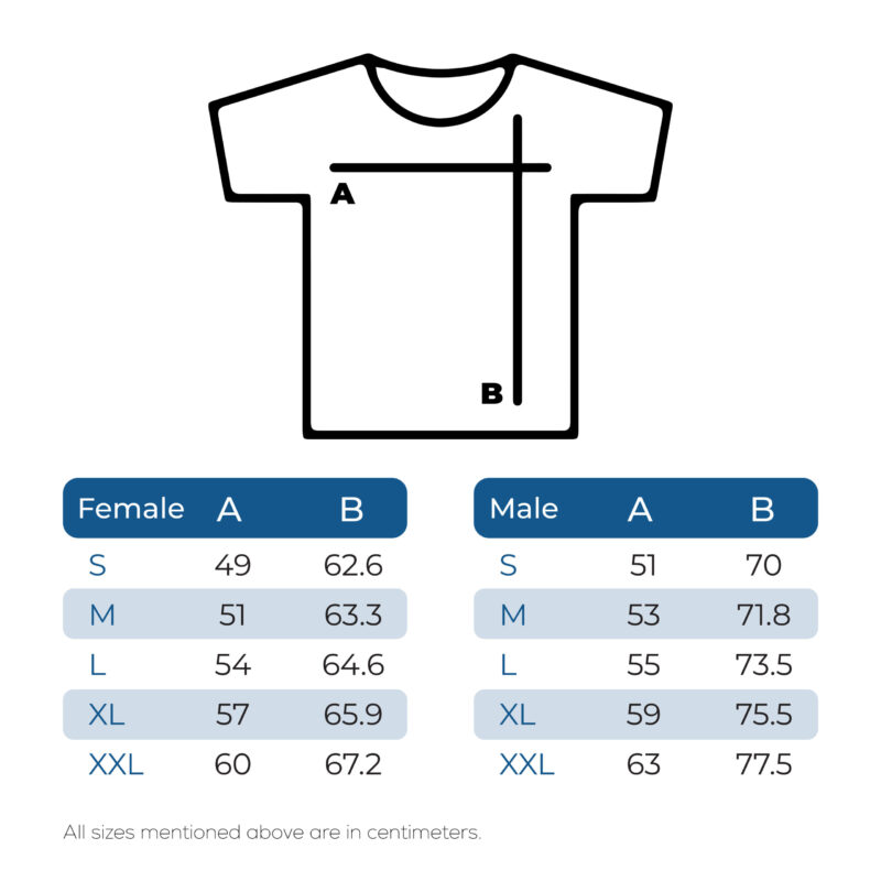 Size Chart for Tops