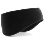 Softshell sports tech headband black
