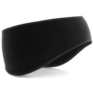 Softshell sports tech headband black
