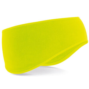 Softshell sports tech headband yellow