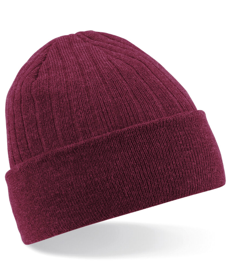 Thinsulate™ beanie burgundy