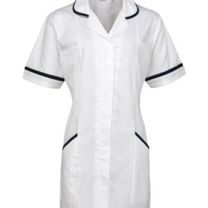 Vitality healthcare tunic Fron WIthout Person White