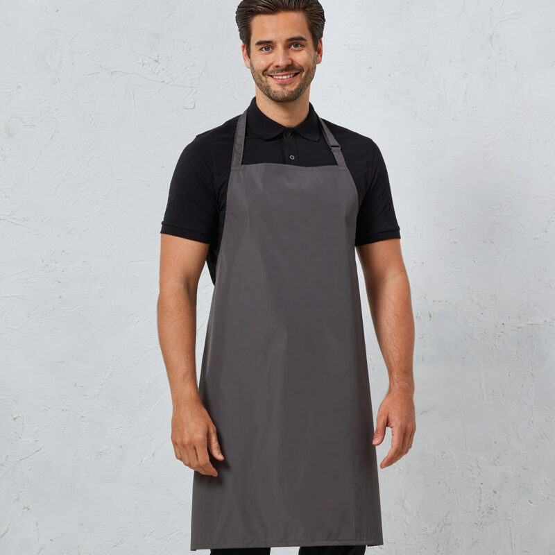 Waterproof bib apron