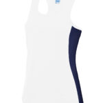 Women's cool contrast vest front view