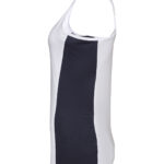 Women's cool contrast vest side view