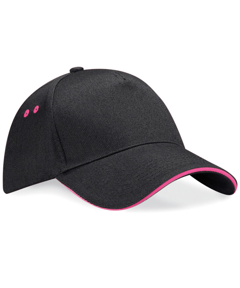 black pink cap