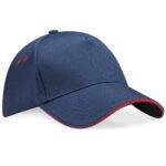 blue red cap