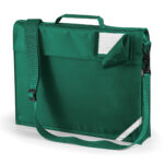 book bag with strap green