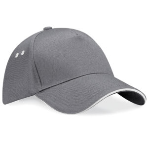 grey white cap