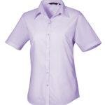 Women's Short Sleeve Poplin Blouse – view 9