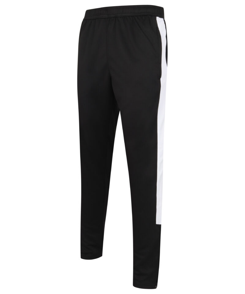 tracksuit pants black white