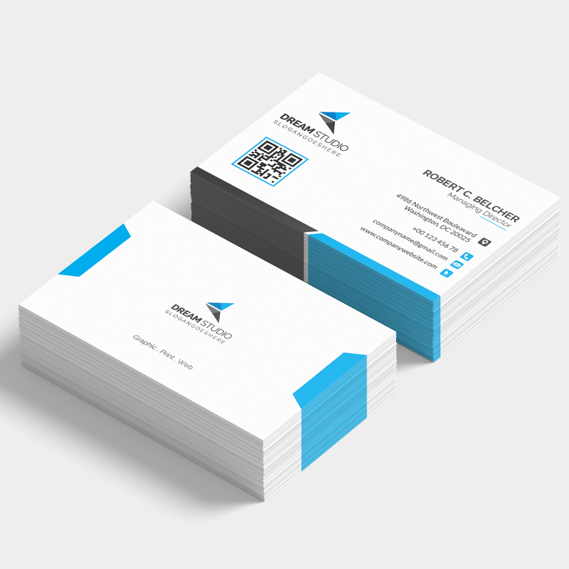 Business Cards 350 GSM Uncoated 01