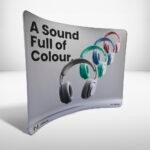 Stretch Fabric Display Stands - Curved – view 2